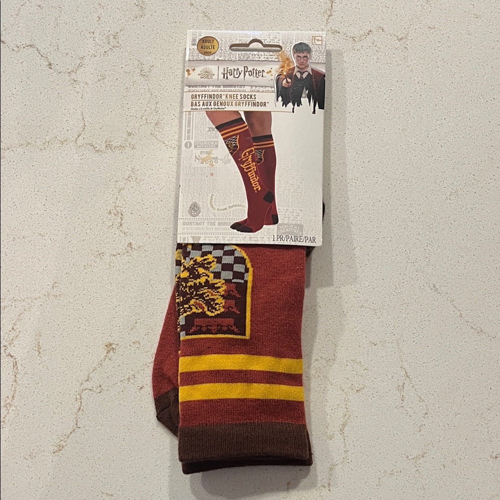 Warner Bros. Gryffindor Knee-High Socks - Red and Yellow